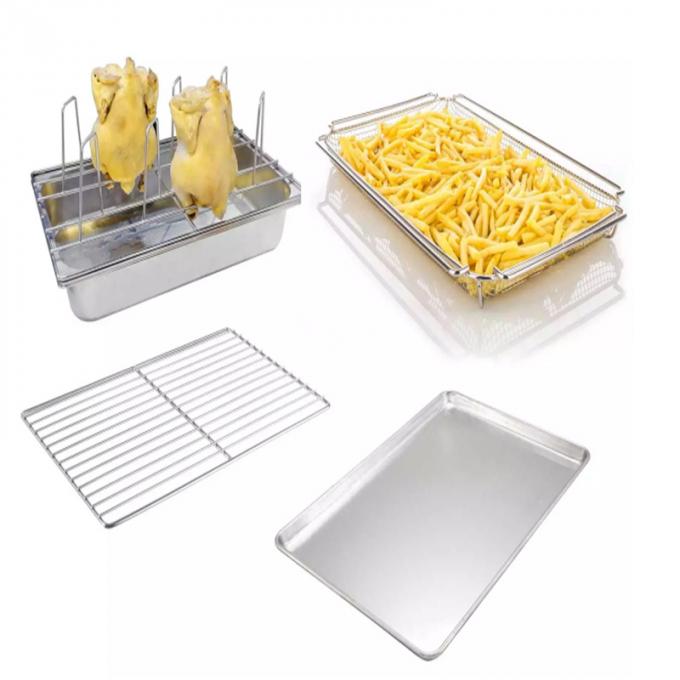 Rk Bakeware China- SUS304 Stainless Steel Bakery Bread Cooling Wires Cooling Rack Tray